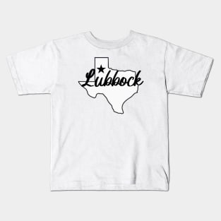 LUBBOCK TEXAS Kids T-Shirt